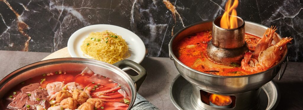 Yentafo Hotpot is one of the most popular dish at Tara restaurant you shouldn't miss